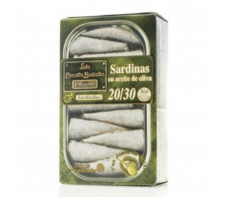 SARDINHA EN OLEO DE OLIVA 20/30