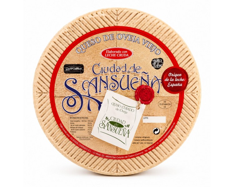 QUEIJO VELHO DE OVELHA SANSUEÑA